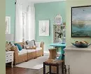 We draw up a living room in turquoise tones: the best designer techniques and color combinations 2829_117