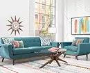 We draw up a living room in turquoise tones: the best designer techniques and color combinations 2829_27
