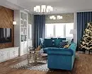 We draw up a living room in turquoise tones: the best designer techniques and color combinations 2829_45