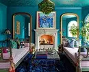 We draw up a living room in turquoise tones: the best designer techniques and color combinations 2829_54