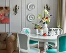 אנו מציירים חדר מגורים בצלילים טורקיז: טכניקות המעצב הטובות ביותר וצילומי הצבעים 2829_68