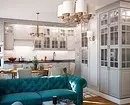 We draw up a living room in turquoise tones: the best designer techniques and color combinations 2829_83