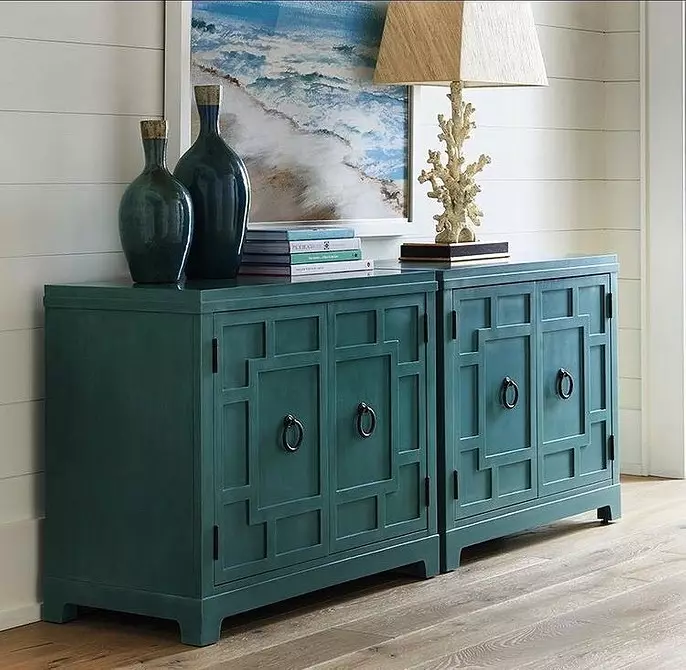 We draw up a living room in turquoise tones: the best designer techniques and color combinations 2829_90
