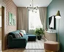 We draw up a living room in turquoise tones: the best designer techniques and color combinations 2829_99