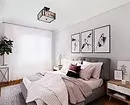 9 ایده های سرد برای تزئین یک اتاق خواب با مساحت 9 متر مربع. M. 28433_66