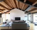 Mansard, sheathed with clapboard: make out the room with its functionality (75 photos) 2865_100