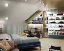 Mansard, sheathed with clapboard: make out the room with its functionality (75 photos) 2865_137