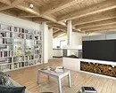 Mansard, sheathed with clapboard: make out the room with its functionality (75 photos) 2865_4