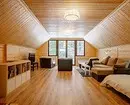 Mansard, sheathed with clapboard: make out the room with its functionality (75 photos) 2865_59