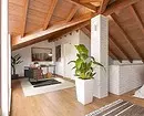 Mansard, sheathed with clapboard: make out the room with its functionality (75 photos) 2865_60