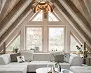 Mansard, sheathed with clapboard: make out the room with its functionality (75 photos) 2865_8