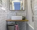 Жижиг угаалгын өрөөний зураг төсөл, чимэглэлийн 8 дизайнер техник 2880_14