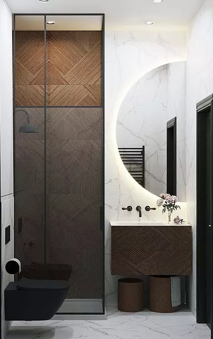 8 disaineri tehnikaid väikese vannitoa kujundamiseks ja kaunistamiseks 2880_21