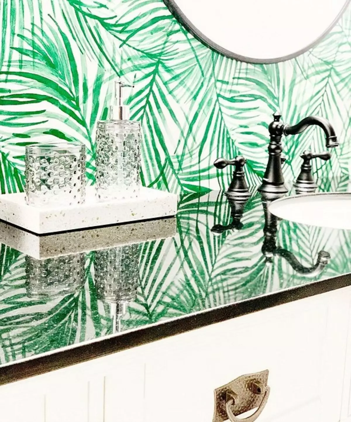 Design del bagno verde: utilizzare il colore, come i professionisti 2889_107