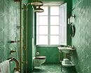 Groene badkamerontwerp: gebruik kleur, zoals professionals 2889_111
