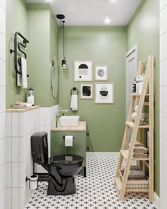 Groene badkamerontwerp: gebruik kleur, zoals professionals 2889_135