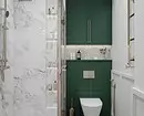 Roheline vannitoa disain: kasutage värvi, nagu spetsialistid 2889_140
