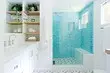 Segar dan menakjubkan: Kami mengisytiharkan reka bentuk bilik mandi biru (83 foto)