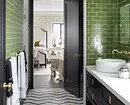 עיצוב חדר אמבטיה ירוק: השתמש בצבע, כמו אנשי מקצוע 2889_22