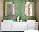 Vihreä kylpyhuone suunnittelu: Käytä väriä, kuten ammattilaisia 2889_23