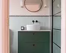 Roheline vannitoa disain: kasutage värvi, nagu spetsialistid 2889_46