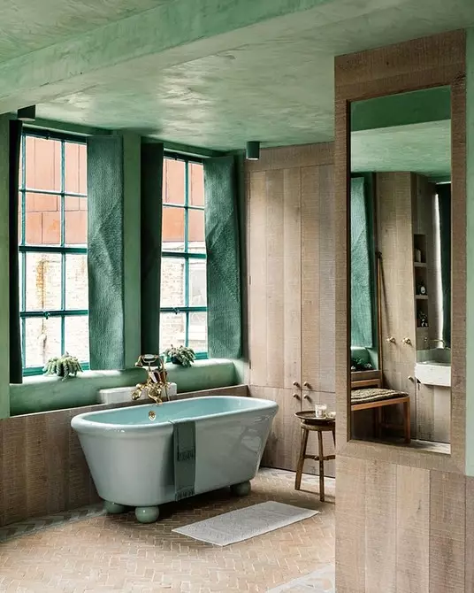 Deseño de baño verde: use cor, como profesionais 2889_61