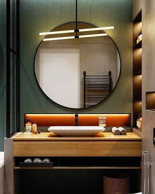 Desain kamar mandi: nganggo warna, sapertos profésional 2889_78