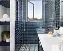 Deseño de tendencia do baño azul: acabado axeitado, elección de cor e combinación 2892_11