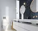 Deseño de tendencia do baño azul: acabado axeitado, elección de cor e combinación 2892_112