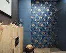 Conception de tendance de la salle de bain bleue: finition appropriée, choix de couleur et combinaison 2892_113