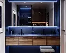 Trend design av det blå badrummet: rätt finish, val av färg och kombination 2892_14