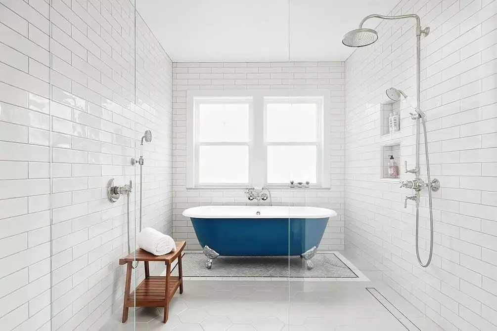 Thiết kế xu hướng của phòng tắm màu xanh: Kết thúc thích hợp, lựa chọn màu sắc và sự kết hợp 2892_148