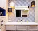 Trend design of the blue bathroom: Proper finish, choice of color and combination 2892_38