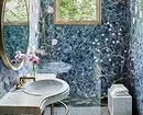Conception de tendance de la salle de bain bleue: finition appropriée, choix de couleur et combinaison 2892_59
