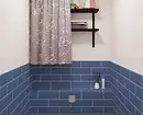 Trend design of the blue bathroom: Proper finish, choice of color and combination 2892_78