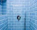 Trend design av det blå badrummet: rätt finish, val av färg och kombination 2892_80