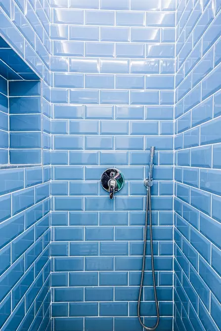 파란 욕실의 추세 디자인 : 적절한 마무리, 색상 및 조합 선택 2892_87