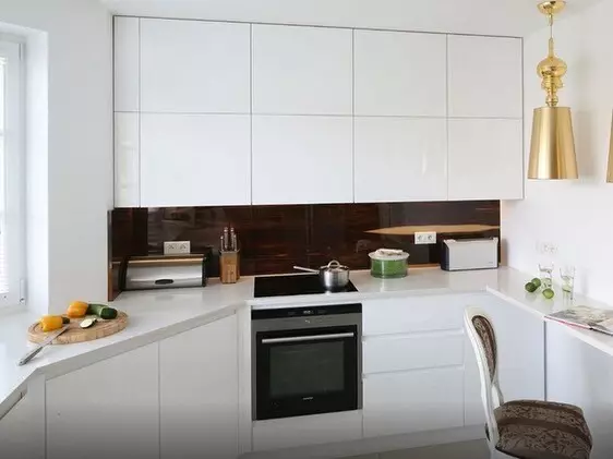 Welche Tischplatte für weiße Küche wählen kann: 4 Universalfarben und 6 beliebte Materialien 28937_27
