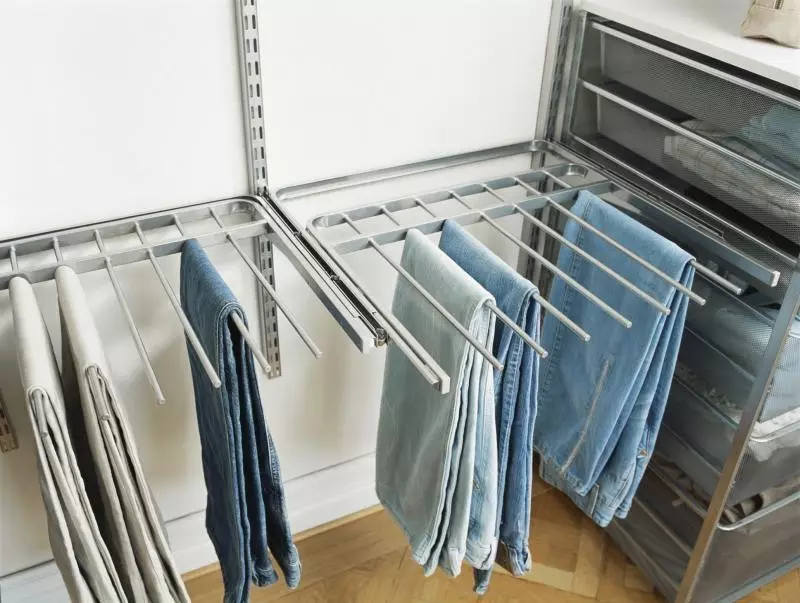 So planen Sie ein Ankleidezimmer oder einen geräumigen Kleiderschrank: detaillierte Anweisungen 2939_13