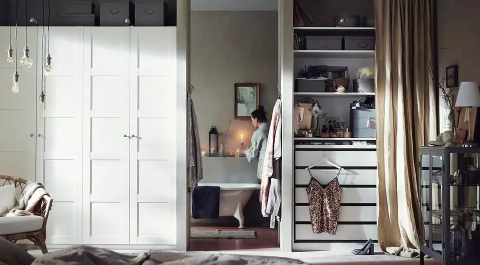 Jak zaplanować garderobę lub przestronną szafę: szczegółowe instrukcje