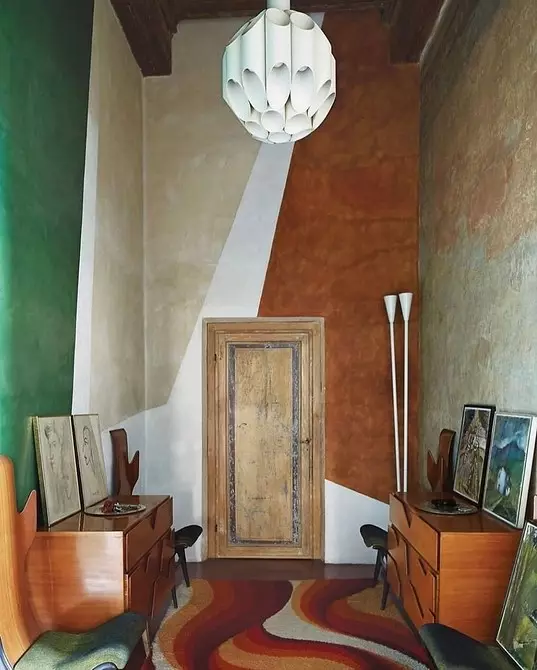 Wohnzimmer in Braun: Wir zerlegen die Merkmale von natürlichen Farbtönen und natürlichen Texturen 2963_12