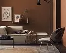Wohnzimmer in Braun: Wir zerlegen die Merkmale von natürlichen Farbtönen und natürlichen Texturen 2963_22
