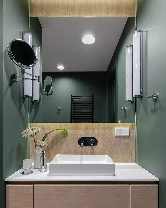 Svaigi un iespaidīgi: mēs paziņojām tirkīza vannas istabas dizainu (83 fotogrāfijas) 2988_126