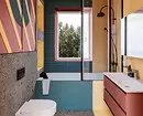 Svaigi un iespaidīgi: mēs paziņojām tirkīza vannas istabas dizainu (83 fotogrāfijas) 2988_139