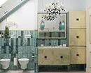 Fresh and spectacular: we declared the design of the turquoise bathroom (83 photos) 2988_149