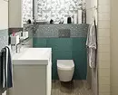Svaigi un iespaidīgi: mēs paziņojām tirkīza vannas istabas dizainu (83 fotogrāfijas) 2988_160