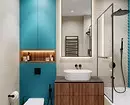 Svaigi un iespaidīgi: mēs paziņojām tirkīza vannas istabas dizainu (83 fotogrāfijas) 2988_43