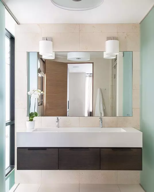 Fresh and spectacular: we declared the design of the turquoise bathroom (83 photos) 2988_51