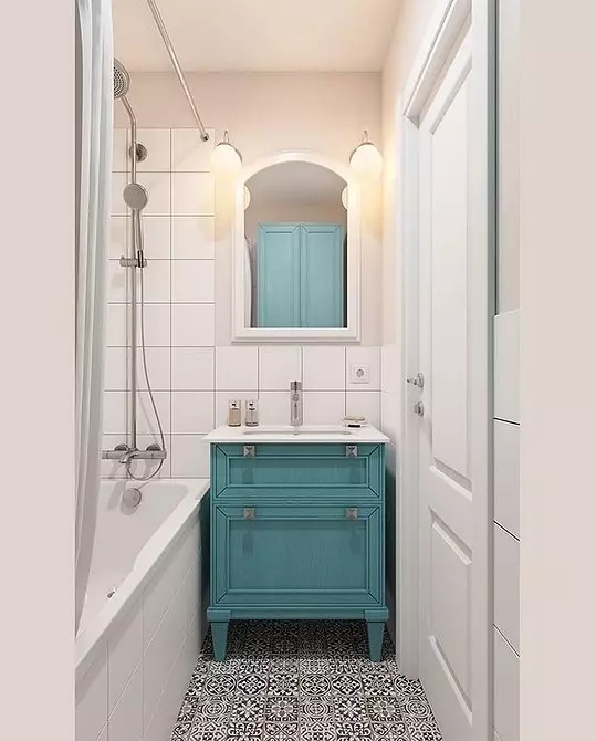 Diseño de moda de un baño azul: seleccionamos tonos, texturas y materiales. 3036_150