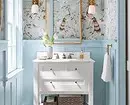 Madingas mėlynojo vonios kambario dizainas: pasirinkite atspalvius, tekstūras ir medžiagas 3036_31